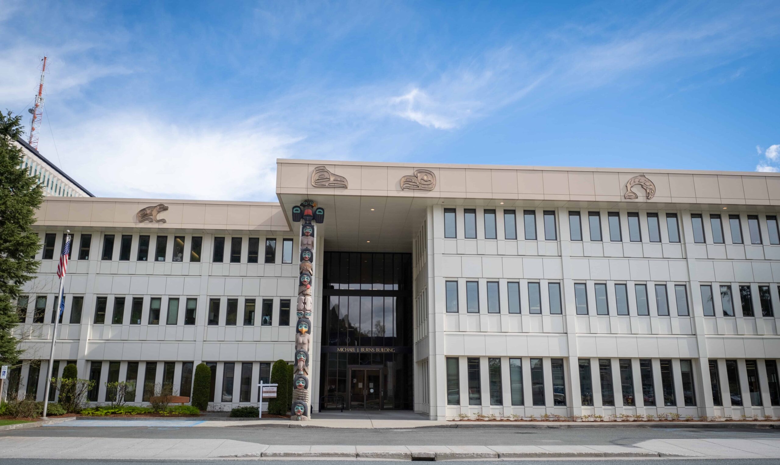 Front of Michael J. Burns Building, APFC Office, Juneau, Alaska