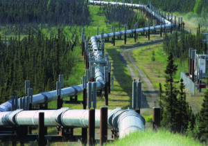 Alaska oil pipeline